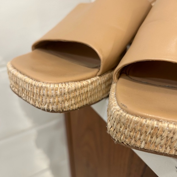 Abercrombie & Fitch Retro Mule Platform Heels Laides Size 9.5 - Picture 8 of 11